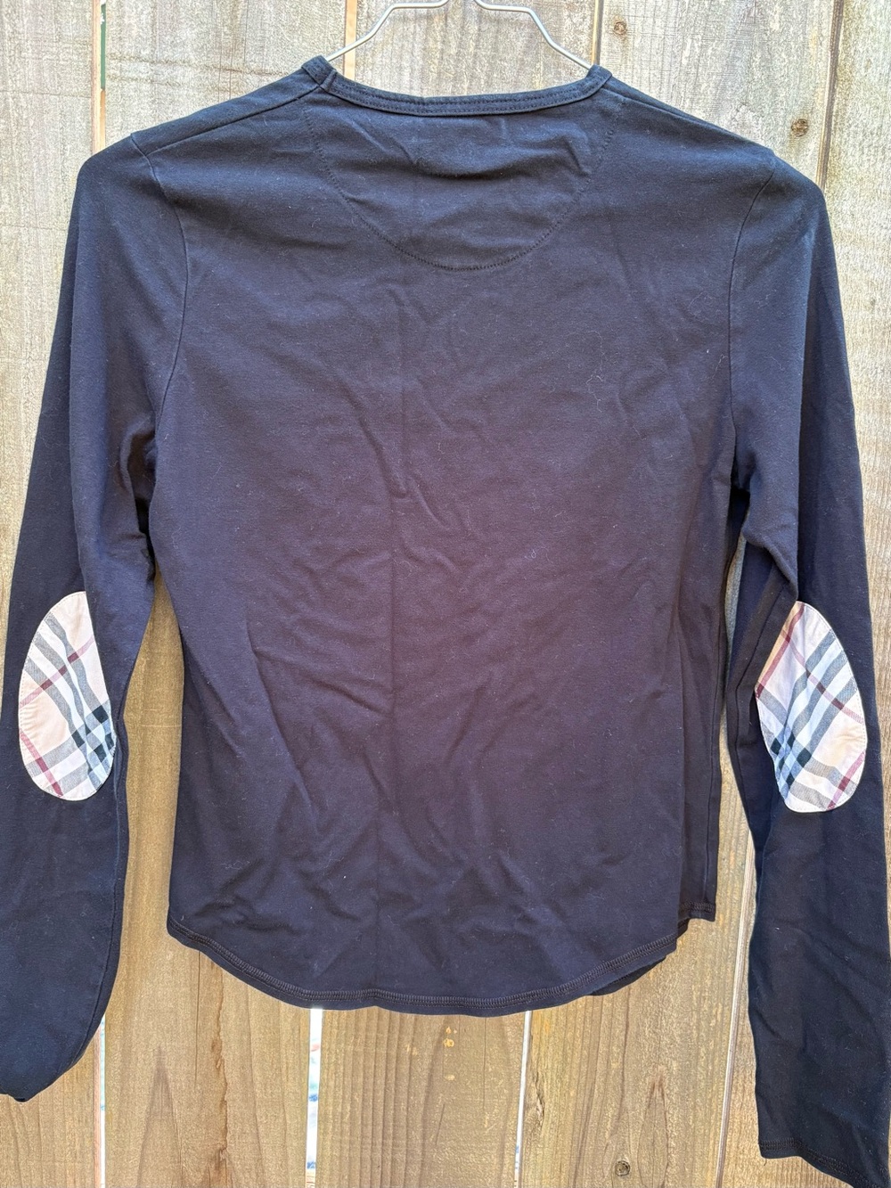 Burberry Navy Long Sleeve